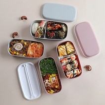 노르딕 워킹 폴 트레킹 등산 스틱 스타일 계층화 된 일본 도시락 상자 휴대용 야외 누출 방지 도시락 식품 용기 주방 액세서리 식기, 무작위의, 2