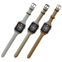수나르 핏빗 버사 라이트 Fitbit Versa 호환 스마트워치 심플 슬림 가죽 밴드 시계줄 스트랩, 선택완료, 핏빗버사라이트(22)/saw964 화이트