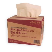 ◀주식회사지오▶킹스타올 중형 200(494909) 와이퍼 기름먹는키친 행주 보루 뽑아쓰는타월 흡착포 코디 타월 타울 종이 산업용 뽑아쓰◀주식회사지오▶, ◀주식회사지오▶