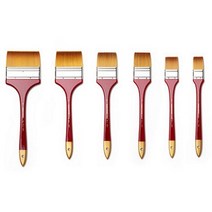 화홍 156 빽붓 낱자루 배경붓 바탕붓 화홍붓 아크릴 유화브러쉬, 4호