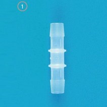 튜브 연결관 일자형 PVDF 테프론 P 1개, PVS05