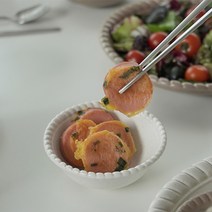 오블롱 찬기 종지 소스볼 (소) 4.25인치, 단품, 색상:프레클