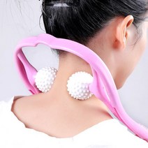 신형 골프공안마기 목마사지 어깨마사지 지압 목안마 마사지기, 신형골프공안마기-블루