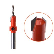 초경팁 이중기리 3.2 x 8mm 사라 접시 기리 드릴 비트, 1개