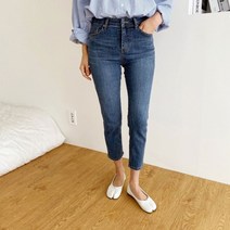 멋쭈 키작녀까지 일자핏 8부 중청진