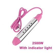 2500W 온수기 전기 침수 요소 부동 보일러 자동 전원 오프 물 난방 히터 욕조 풀 220V, 02 2500W