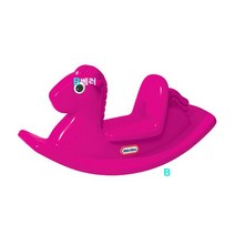 흔들목마 핑크 아기선물 신생아선물