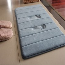 Pyunri 극세사 다용도 발매트 빨래가능 4종컬러 4타입 사이즈 현관매트 욕실매트 화장실발매트, 브라운