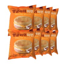 왈가닥 한맥 PC방 아침 먹거리 간식 잉글리쉬 머핀 햄버거8봉, 왈가닥 1