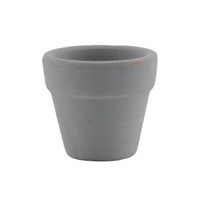 특이한 화분 미니 조그마한 다채로운 테라코타 냄비 점토 세라믹 도자기 선인장 귀여운 다육이 보육 1 개, grey+6.5x6