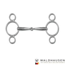[WALDHAUSEN] Three-Ring Bit 3개 링 말 재갈, 12.5