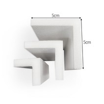 코너각대 ㄱ자스티로폼 완충재 가로세로 5cm 길이 30cm 60cm 90cm 10T15T20T 50개, 10T, 300mm