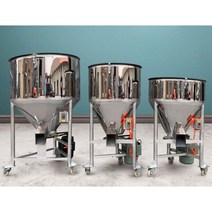 사료 믹서기 스텐 옥수수 비료 피드 건조 상업용 먹이 블렌더, 실버 60-2.2kw - 순수 구리 모터