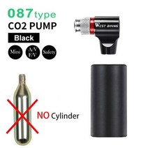 자전거 인젝터 자전거 인젝터킷 인젝터CO2 자전거co2펌프 웨스트 바이킹 미니 팽창기, 협력사, 087 블랙