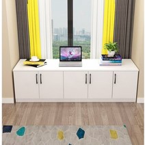 창문 윈도우 수납벤치 모던 원목 레트로 수납 윈도우 등받이 베란다 목재 의자, 길이 60 깊이 30 높이 40 두 문