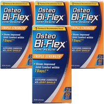 오스테오바이플렉스 조인트 헬스 트리플 스트랭스 코티드 타블렛, 80개입, 4개