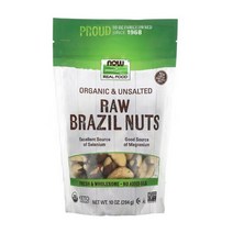 Now Foods 리얼푸드 자연주의 브라질너트 284g Brazil Nuts Unsalted