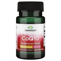 스완슨 CoQ10 10mg 캡슐, 100개입, 1개, 100정