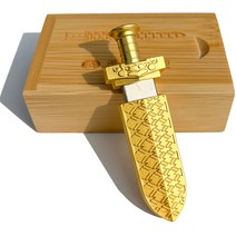 메모리USB 32G 64G 천하제일검 컬러 용량 2종, 황금