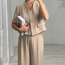씨앤유 CNU 씨튼 논카라 자켓