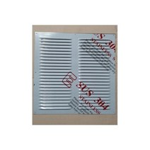 갤러리창 화장실 환기구 통풍구 스테인레스 스틸 셔터 외벽 비 방지 바람 커버 벤트 배기구 가열 알루미늄 합금 공기 배출구 그릴, 18.500x500 스테인리스 304