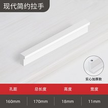 리바트서랍장 심플 씽크대 실심 손잡이 현대 가볍게 사치한 옷장 연장 문 퀄리티 신발장 4253232499, 실버 -160 공간 거리