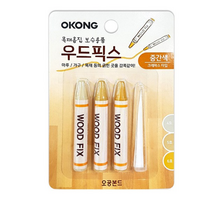 오공 우드픽스 목재 다양한 색상 흠집 보수 용품, 가장어두운색