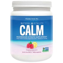 Natural Vitality CALM 마그네슘 파우더 20온스 (142일분 유효기간 2023-08-31)