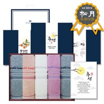 송월 추석 선물세트+띠지+감사장 AB 재즈 5매 세트, 색상:골고루1세트|띠지/감사장 선택:명절03, 옵션선택