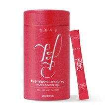 V 결콜라겐 플러스 60포 2개 / 저분자 피쉬 어류 석류 분말 스틱 비타민C 블루베리, 120g
