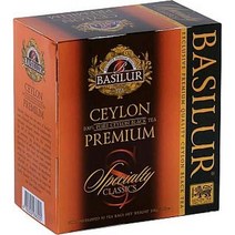 독일직구 바실루르 스페셜티 실론 프리미엄 홍차 50x2g, 수량, 상세참조, 수량