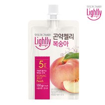 라이틀리 곤약젤리 복숭아 150ml x20개, 20개