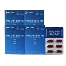 JW중외제약 루테인 오메가3 4박스