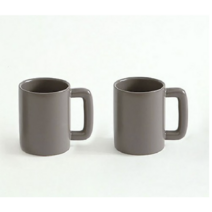 에라토 플랑 베이직 데일리 머그컵 350ml, 코코아 색상, 4개