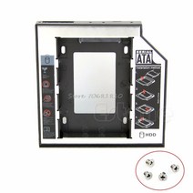 외장하드 하드디스크 내장하드 범용 12.7mm SATA 2 세대 SSD HDD 하드 드라이브 캐디 DVDROM CD 광학 베이 드롭 배송