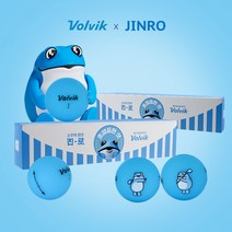 볼빅 진로 두꺼비 비비드 롱 4피스 + 볼마커 세트, 블루, 11세트