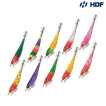 해동조구사 한치라이브 베이트 주니어(FE-1795) 이카메탈 무늬오징어 삼봉에기 생미끼에기 제주갑오징어, 3번