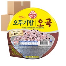 오뚜기 맛있는 오뚜기밥 오곡 210g X 24개