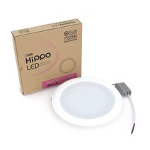 히포 LED매입등 8인치 25W 30W TYPE 국산 LED다운라이트, 주광색