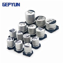자동차 슈퍼 캐패시터SMD 6.3V 10V 16V 25V 35V 50V 알루미늄 전해 콘덴서 1 미크로포맷 Gepyun 22 33 47, 09 16V220UF 10PS