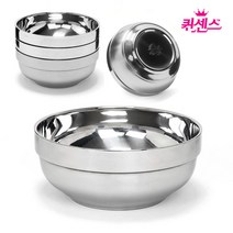 퀸센스 이중진공 스텐 냉면기 18cm 4개세트, 1개