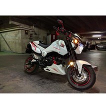 혼다 오토바이 엔진 가드 보호 커버 MSX 125 2013 용 개조 부품 액세서리, 01 white