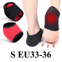 발뒤꿈치양말 힐링 발꿈치패드 풋 밴드 패드 발편한 신발 슬리퍼 깔창 2 pcs 발바닥 양말 아킬레스 건염 굳은살 박차 금이 간 통증 완화 발 뒤꿈치 패드 남성 여성 삽입 양말, 나만 33-36