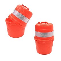 [일오삼유통] 파레트덮개 계단시공 안전함 현장안전벨트 현관바닥미끄럼방지 도로안전시설, 혹★ PE 드럼 도로 안전 충격완화용 조립식 교통 시설, 혹★ 분리형드럼-1개