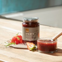 올가 [올가]ORGA 유기농 딸기잼 600g, 단품없음