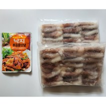 낙지볶음 간편식 절단낙지500g 2팩 양념소스120g 1팩, 2개