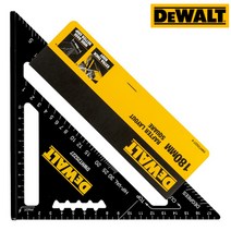 디월트 삼각자 DWHT25227-0 (180mm) 알루미늄 연기자 삼각스퀘어 각도자 수직자 스크래치방지