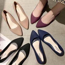 [리더스] 여성 스틸레토 로퍼 4컬러 플랫슈즈 여자단화