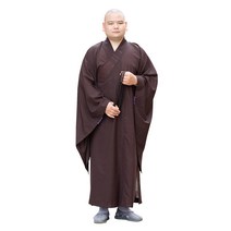 승려복 불교 스님 옷 승복 사찰복 생활 법복, 43, 브라운, 1개