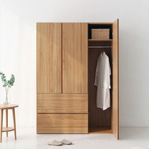 마켓비 SHOLID 드레스룸 옷장세트 3문 1350 WRM195135, 캄포어베니어 9759.8231